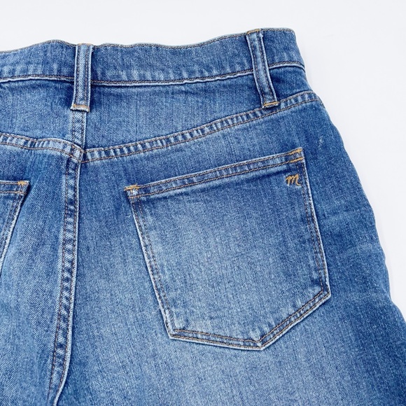 Madewell High-Rise Denim Shorts Glenoaks Wash Cutoff Edition F7019 Size 25 - Picture 7 of 11